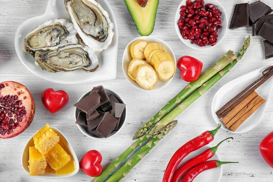различни продукти за повишаване на потентността